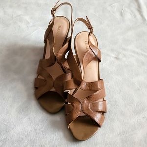 Open toe wedges